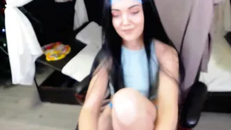 Cassandraaa naughty blonde sucks penis and gets fucked