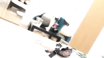 Luna Corazon red-haired slut strips and pussy pulls