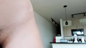 DelightfulHug blonde harlot caresses boobs