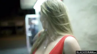 BLACKED RAW delightful slut sucking sex toy