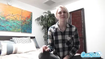 Lily Rader hot woman fucks both holes