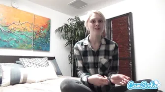 Lily Rader hot woman fucks both holes