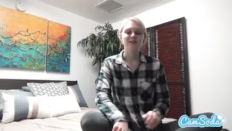 Lily Rader hot woman fucks both holes