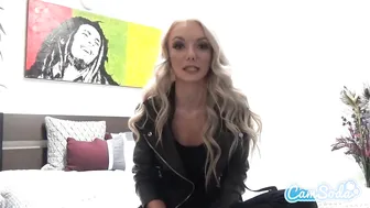 Molly Mae modest babe tickles clit