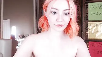 NataliaGrey exquisite confused caresses shaved pussy