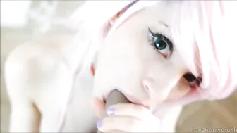 MyCherryCrush at work without panties catches orgasms