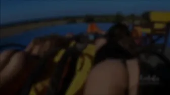 Leolulu appetizing mare jerking her pussy with a phallus