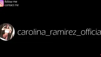 Carolina Ramirez video 7.06.2019