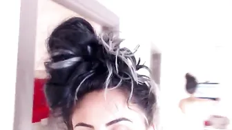 Indiansweety hot beast sticks fingers in wet holes
