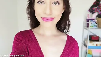 Mylene a young queen fucks both holes