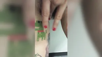 Viciusgirl luscious doll sits on dildo