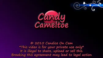 Candy Cameltoe little runet