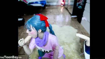 Lana Rain hot chick fucks pussy sex toy