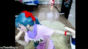 Lana Rain hot chick fucks pussy sex toy