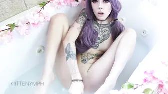Kiittenymph busty passion caress nipples