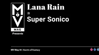 Lana Rain lustful bitch jumps on a dildo