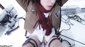 Lana Rain beauty close fingers clit