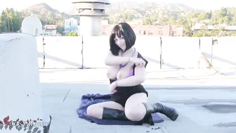 Larkin Love cutie whore fucks vagina hard