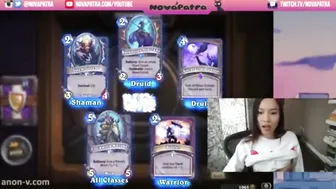 Novapatra fat old woman kneads wet vagina