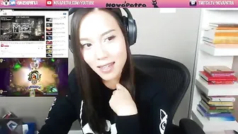 Novapatra gentle erotic spinning at the chair