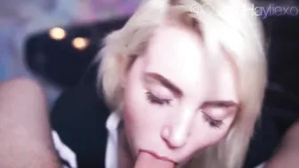 Hayliexo russian slut kneads nipples