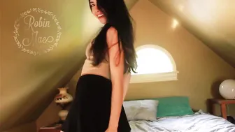 Sarah Rae flawless babe happily kneads huge tits