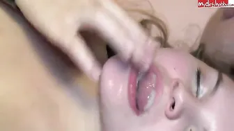 LauraTeen pretty slut jerks both holes.