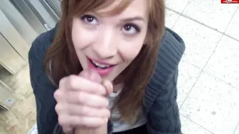 Pornopaerchen cute slut caresses beautiful tits