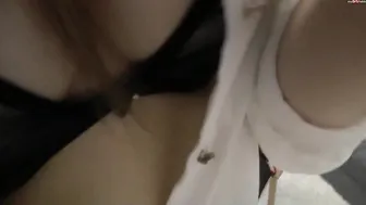 Young Devotion mature hottie caresses shaved cunt