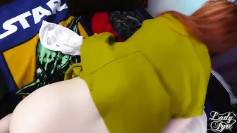 Lady Fyre lustful little redhead