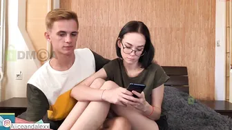 seekandmiik naughty slut caresses big tits