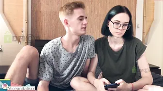 seekandmiik cute blond girl dabbles with a dildo