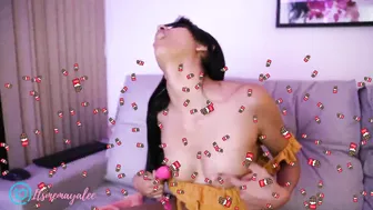 pmaya luxurious trash shows wide vagina