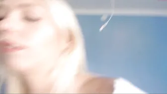 redcouchgirl thin slut masturbates pussy