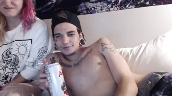 swagdaddypimpin beauty in stockings is engaged in masturbation