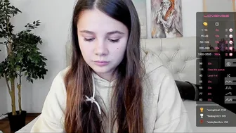 omekalee charming lady masturbates without taking off her panties