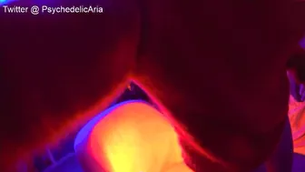 psychedelicariaa charming bitch spreads her legs