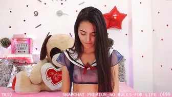 little_cory beauty fucks with a rubber doll