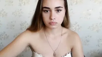 lana_bgirl Cute passion gently caresses boobs