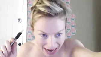 jessperation flies away from the buzz of orgasm