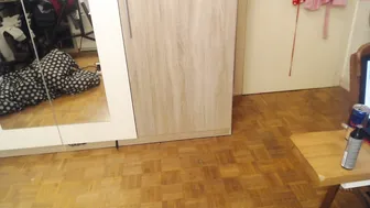 kittygy busty old lady masturbates shaved pussy