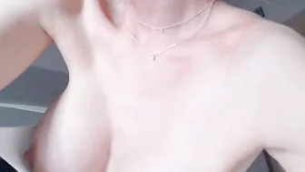 aleXis naughty girl jerks pussy gagged