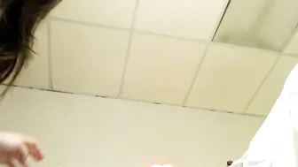 Babyk2000 put two fingers into her anus