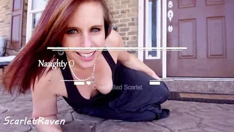 scarletraven hot thing takes off her panties