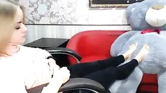 rosemaryhuge confused pulls both holes