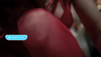 newchloe18 woman fucks dildo