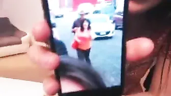 poppynaked skinny bitch straddled phallus