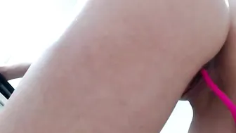 bonnbon_ cute bitch masturbates anus