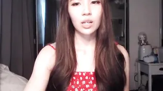 eggytiff cute chick jerks both holes