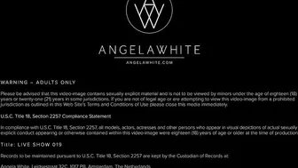 Angela adult skin jerks off both holes